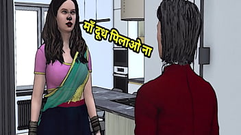 Induk Tiri India Menggoda Dan Meniduri Anak Tirinya Dengan Suara Hindi