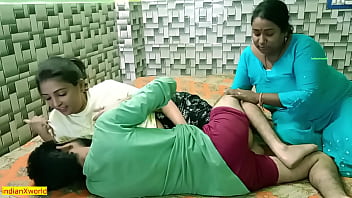 Gadis India Cantik Berbagi Pacarnya Dengan Bhabhi! Adegan Panas Xxx Hindi