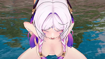 Citlali Basah Penuh Dengan Cairan Hangat – Adegan Seks 3d Anime Panas – Genshin Impact Hentai Ranjang Bergoyang